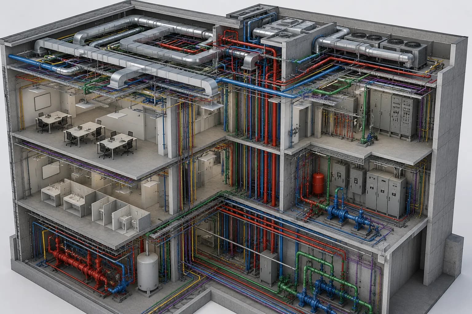 تصميم أنظمة MEP